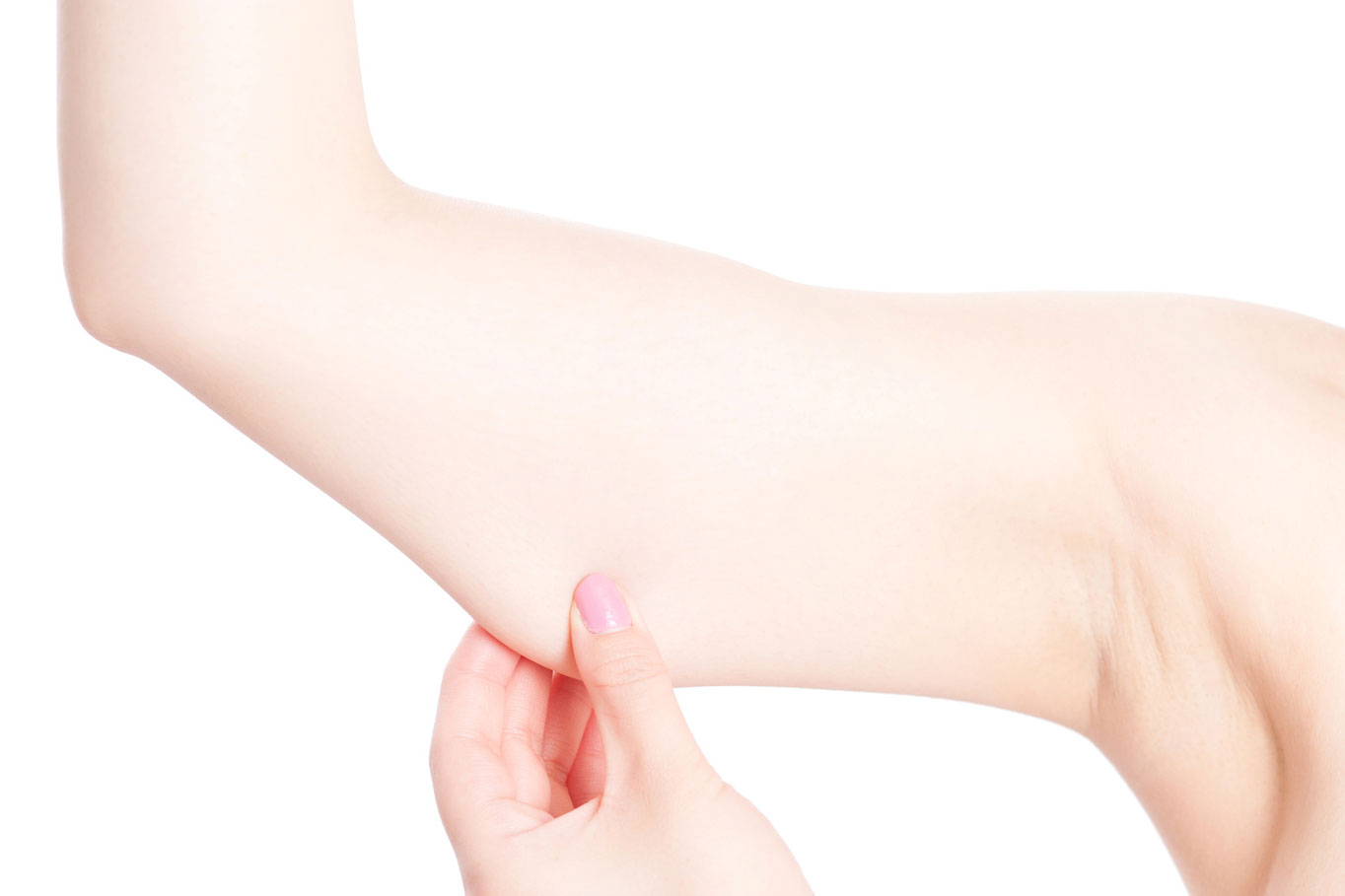 Bắp tay là một trong những bộ phận dễ tích tụ mỡ nhất trên cơ thể